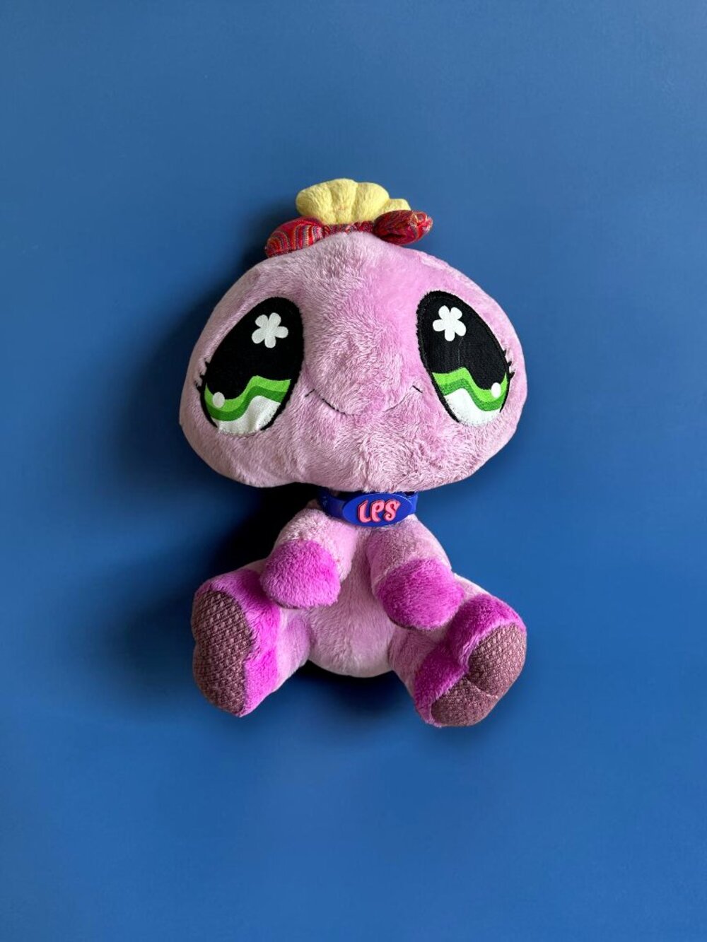 Littlest Pet Shop Cute SPIDER 10" Plush Stuffed Animal  Lps Purple Y2K Hasbro